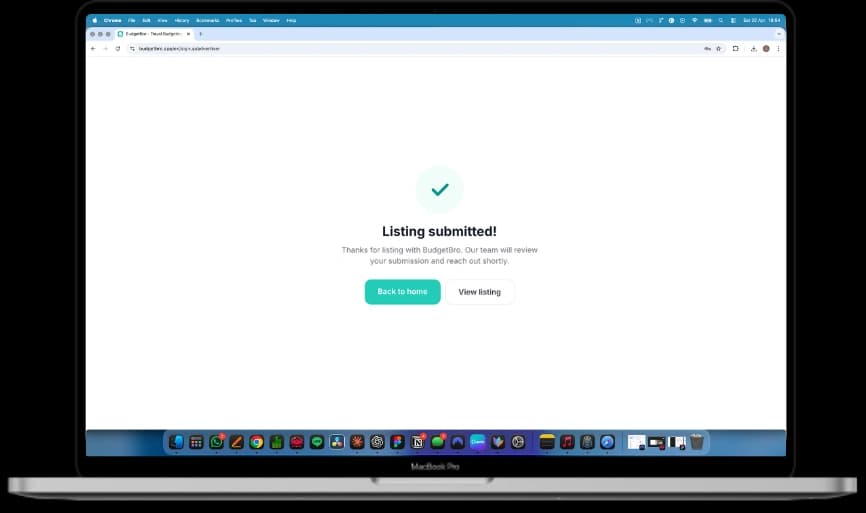 Go live within 2 hours