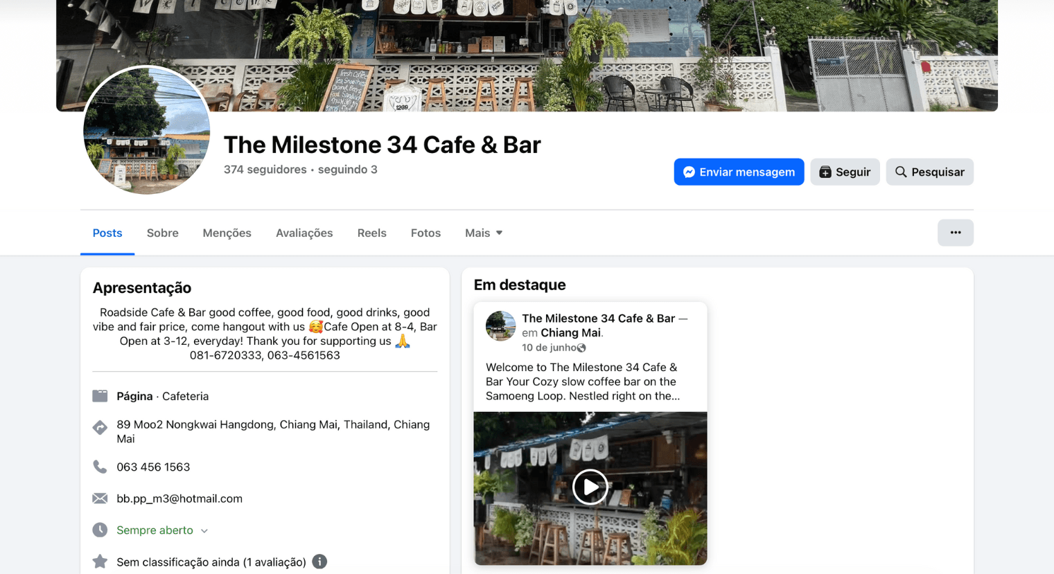 The Milestone 34 Cafe & Bar Chiang Mai Budget Bro Travel App