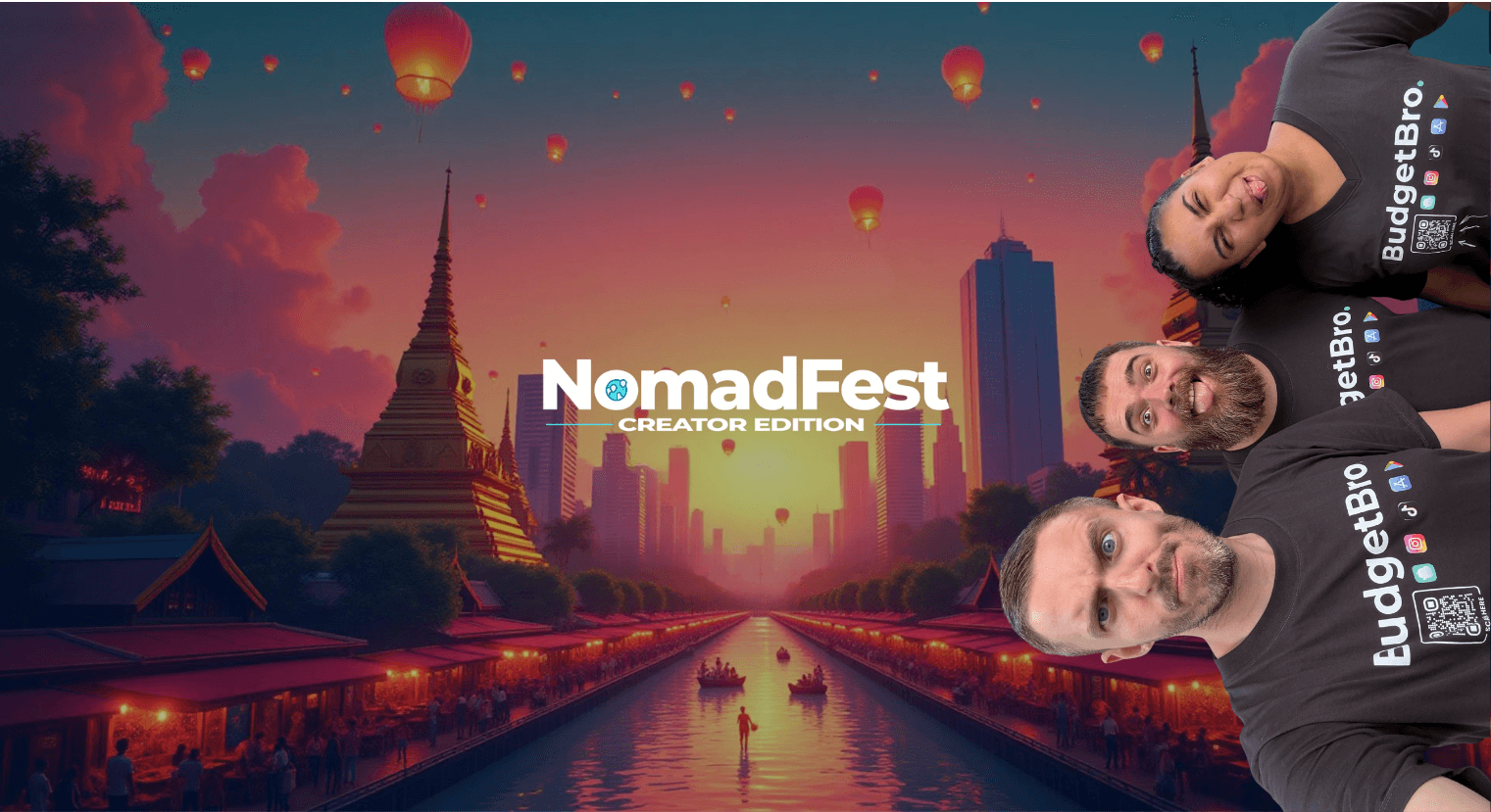 Nomad Fest Bangkok Budget Bro Budget Travel Planner App