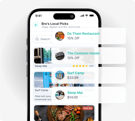 BudgetBro App Phone Mockup