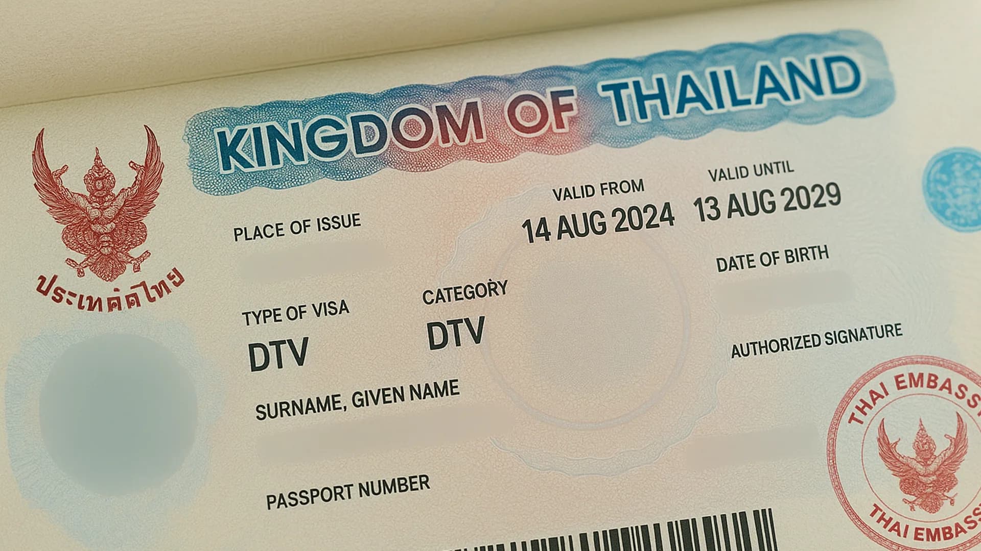 Destination Thailand Visa (DTV) | BudgetBro