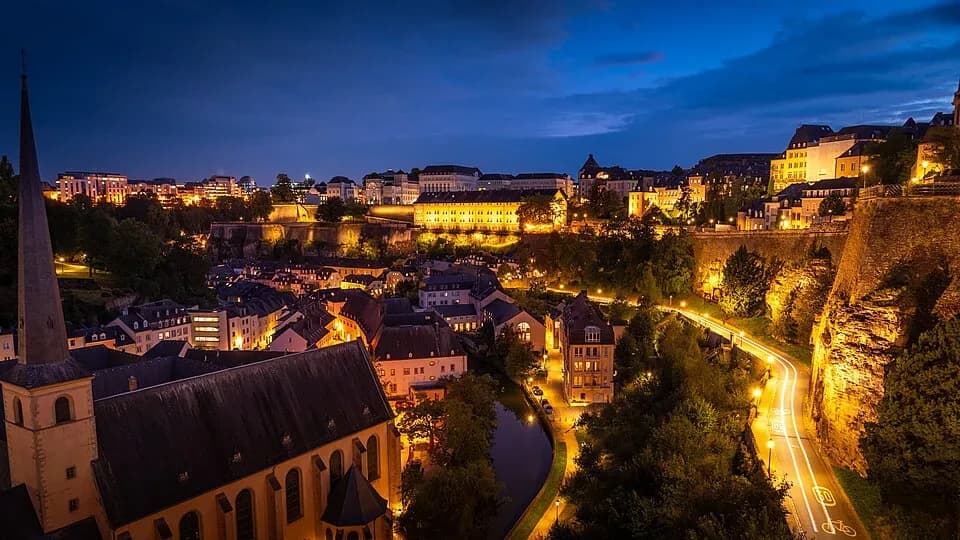 The Grund quarter of Luxembourg City. | BudgetBro