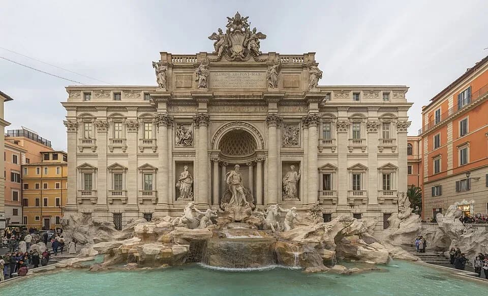 The Trevi Fountain, Rome. | BudgetBro