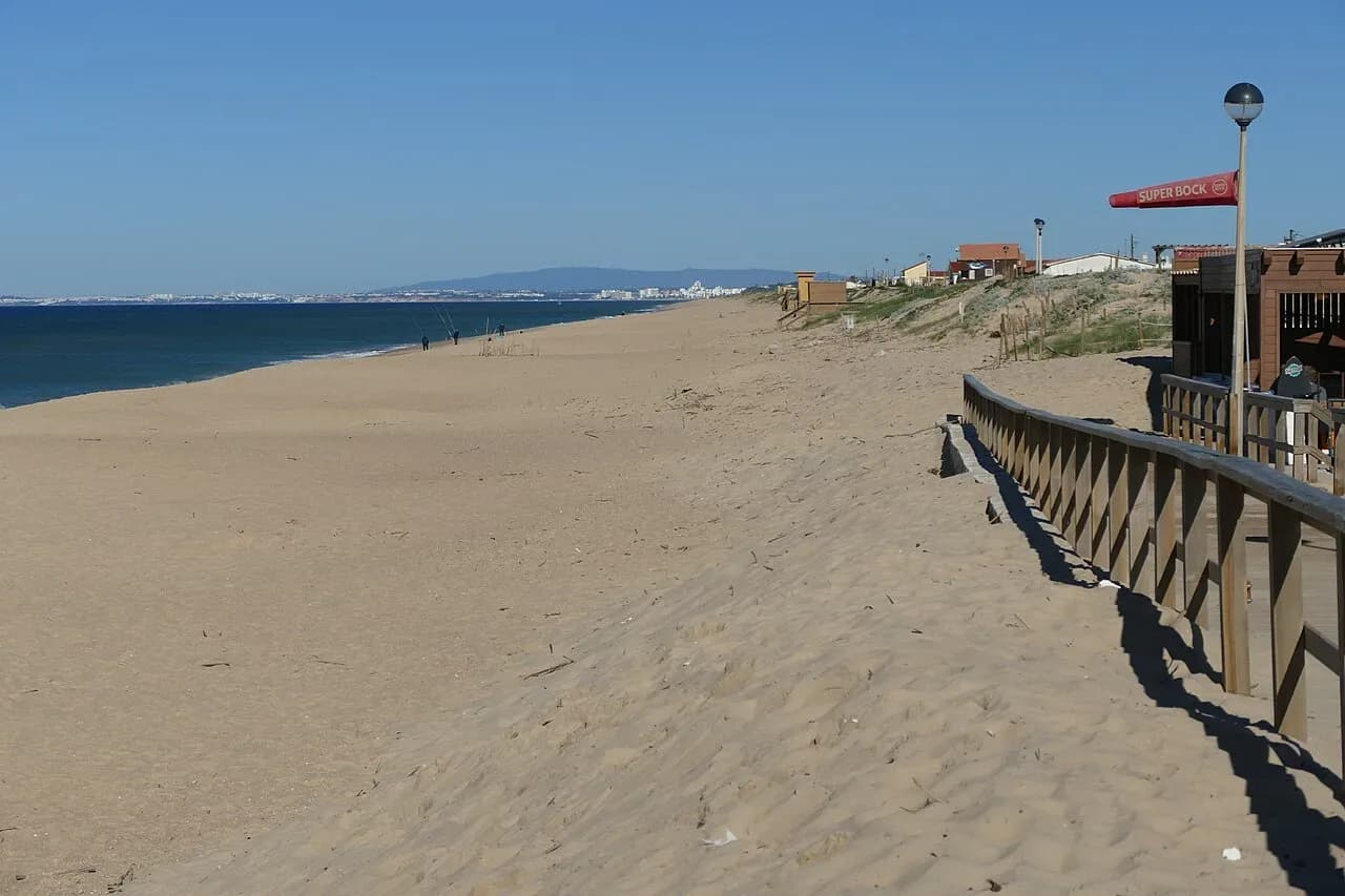 Praia de Faro, a long sandy beach outside Faro | BudgetBro