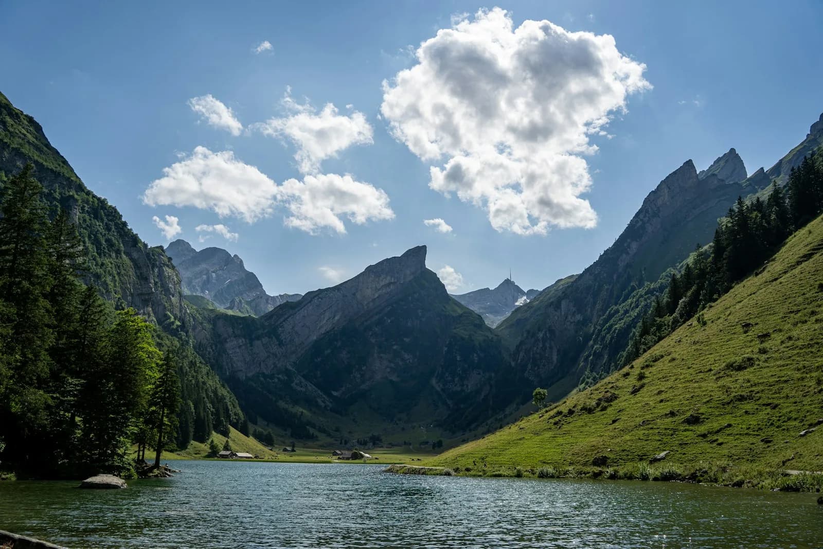 Seealpsee mountain lake in the Swiss Alps, Switzerland | BudgetBro